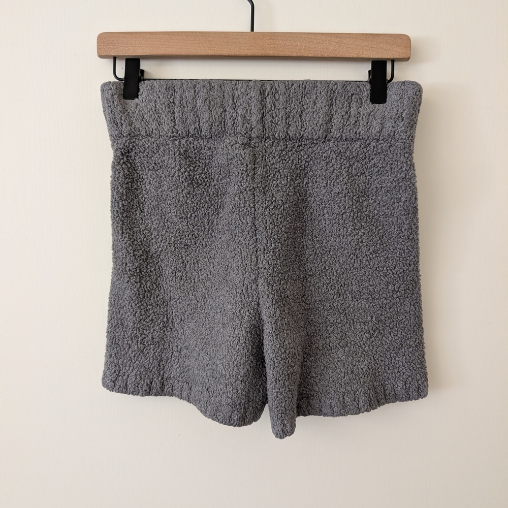 SKIMS Womens S/M Cozy Knit Boucle Knitted Shorts Green Loungewear Sleepwear - Picture 4 of 6
